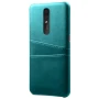 Кожаный чехол накладка Epik Pocket для Nokia 4.2 мятный