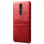 Кожаный чехол накладка Epik Pocket для Nokia 4.2 мятный