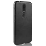 Кожаный чехол накладка Epik для Nokia 4.2 красный