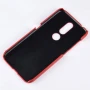 Кожаный чехол накладка Epik для Nokia 4.2 красный