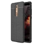 Чехол накладка Auto Focus для Nokia 5.1 красный