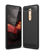 Чехол накладка Polished Carbon для Nokia 5.1