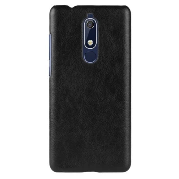 Кожаный чехол накладка для Nokia 5.1