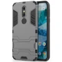 Чехол накладка Iron Man для Nokia 7.1 голубой