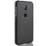 Кожаный чехол накладка для Nokia 7.1