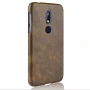Кожаный чехол накладка для Nokia 7.1
