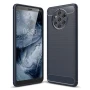 Чехол накладка Polished Carbon для Nokia 9 Pureview красный