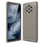 Чехол накладка Polished Carbon для Nokia 9 Pureview красный
