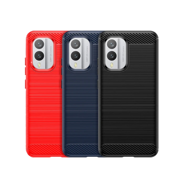 Чохол-накладка Polished Carbon для Nokia X30 5G