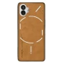 Кожаный чехол - накладка Fanoya для Nothing Phone 2 коричневый
