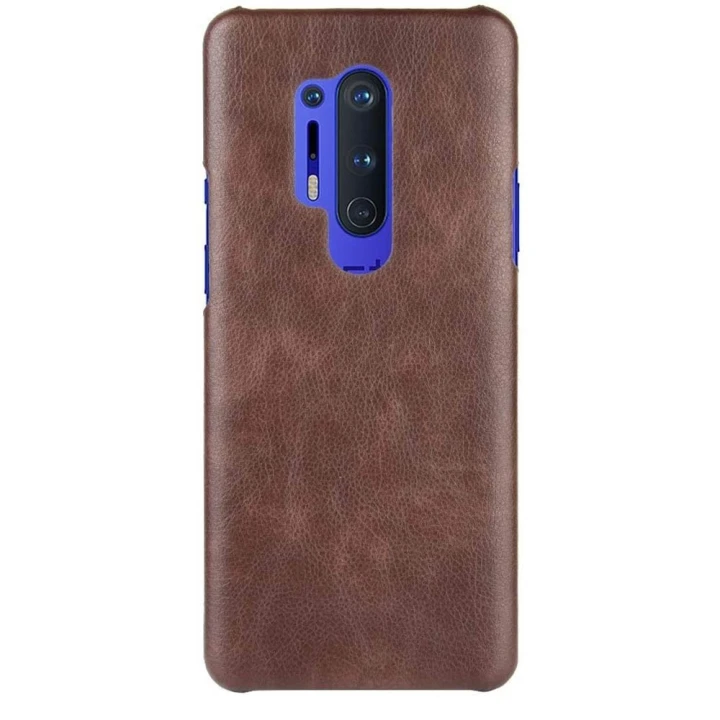 Кожаный чехол-накладка для OnePlus 8 Pro