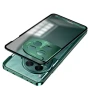 Противоударный чехол накладка Metal Glass для OnePlus Ace 3 Pro серебряный