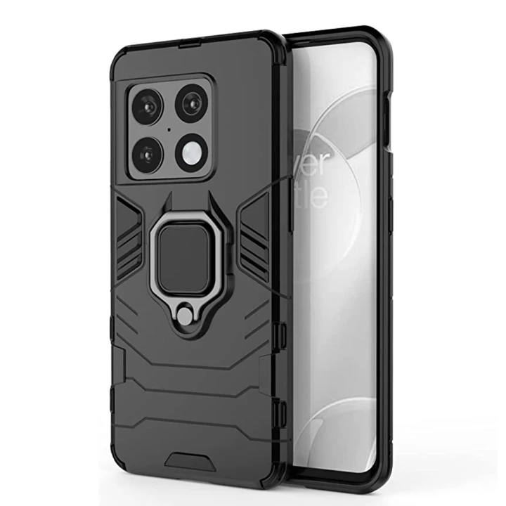 Чехол накладка Ricco Black Panther Armor для OnePlus Ace Pro / 10T