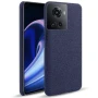 Чехол накладка Textile leather саse для OnePlus Ace коричневый