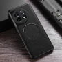 Кожаный чехол - накладка Leather Hybrid Case для OnePlus Ace 2 / 11R красный
