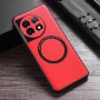 Кожаный чехол - накладка Leather Hybrid Case для OnePlus Ace 2 / 11R красный