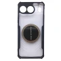 Чохол - накладка Acryl Cooling Armor для OnePlus Nord 4 з металевою пластиною, Black