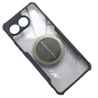 Чохол - накладка Acryl Cooling Armor для OnePlus Nord 4 з металевою пластиною, Black