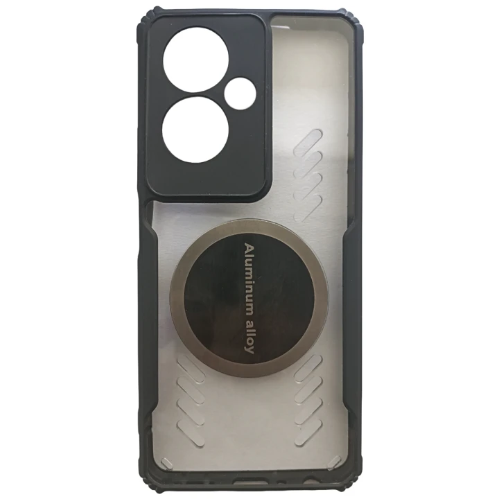 Чохол - накладка Acryl Cooling Armor для OnePlus Nord N30 SE 5G / Oppo A79 5G з магнітною пластиною, Black