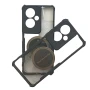 Чохол - накладка Acryl Cooling Armor для OnePlus Nord N30 SE 5G / Oppo A79 5G з магнітною пластиною, Black