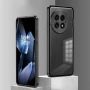 Противоударный чехол Metal Glass для OnePlus 13 зеленый