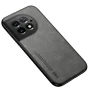 Шкіряний чохол - накладка X&E для OnePlus 12 з металевою вставкою зелений