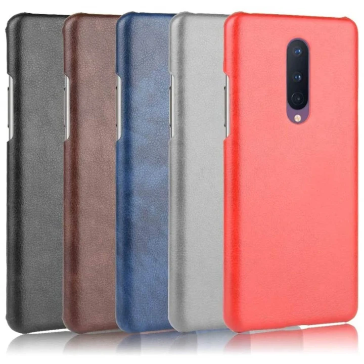 Шкіряний чохол-накладка для OnePlus 8
