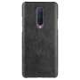 Шкіряний чохол-накладка для OnePlus 8 червоний
