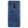 Шкіряний чохол-накладка для OnePlus 8 червоний
