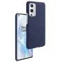 Чехол накладка Textile leather саse для OnePlus 9 синий