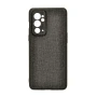 Чехол накладка New Textile leather для OnePlus 9RT коричневый