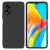 Матовый чехол TPU для Oppo A38, Black