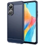 Чохол накладка Polished Carbon для Oppo A58 4G чорний