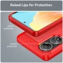 Чохол накладка Polished Carbon для Oppo A58 4G чорний