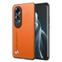 Шкіряний чохол - накладка CODE Tactile Experience для Oppo A60 оранжевий