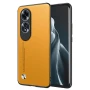 Шкіряний чохол - накладка CODE Tactile Experience для Oppo A60 оранжевий