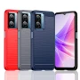 Чехол-накладка Carbon для Oppo A57s черный