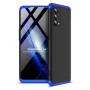 Чехол накладка GKK 360 для Oppo A74 черно-синий