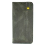 Кожаный чехол книжка Epik Rivet New для Apple iPhone 13 Mini синий