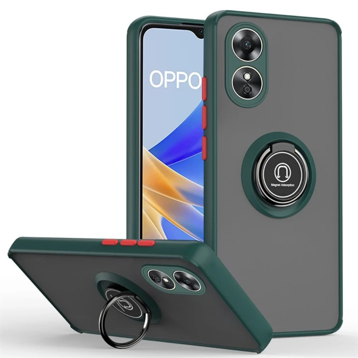 Чохол накладка TPU Color Matte Ring для Oppo A78 4G