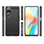 Чохол-накладка Carbon для Oppo A98 5G / A1 червоний