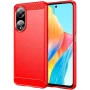 Чохол-накладка Carbon для Oppo A98 5G / A1 червоний