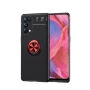 Чохол Auto Focus 360 Rotating Ring для Oppo A74 5G чорно-червоний