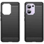  Чехол накладка Polished Carbon для Oppo Reno13 F 4G / 5G красный