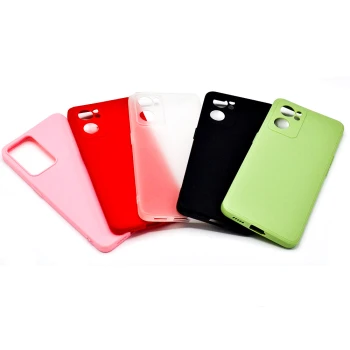 Матовый чехол накладка Silicone Matted для Oppo Reno7 5G