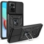 Чехол накладка Ricco Camera Sliding для Oppo Reno7 Lite красный