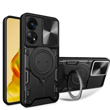 Чохол-накладка Omeve Magnetic Ring для Oppo Reno8 T 4G