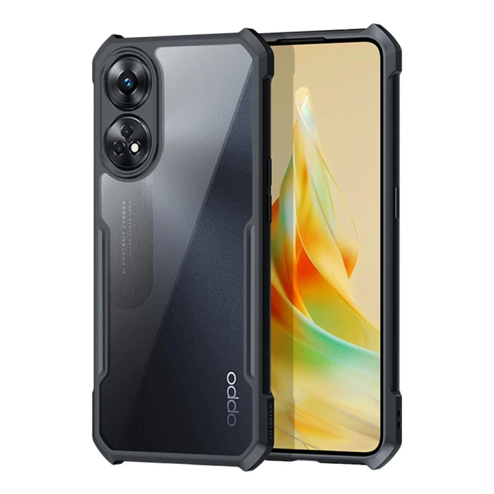 Противоударный чехол XUNDD для Oppo Reno8 T 4G, Black