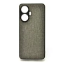 Чехол накладка New Textile leather саse для Realme C55 серый