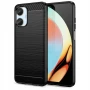 Чохол-накладка Polished Carbon для Realme 10 Pro+ синій